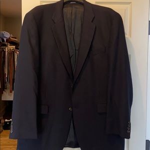Men’s dark navy / black blazer